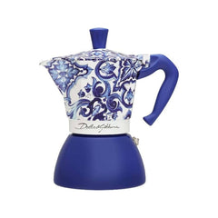 Cafetera Italiana Bialetti MOKA D&G Azul Aluminio 6 Tazas