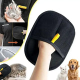 Guanto per la rimozione dei peli di animali domestici 23x16 cm, spazzola riutilizzabile per cani e gatti,