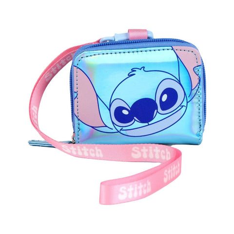 Portafogli Stitch Azzurro