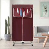 Asciugatrice Pieghevole Portatile 1500W Bordeaux