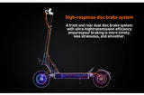 Monopattino elettrico JOYOR S5-Z con batteria da 48 V 13 Ah, motore da 600 W,