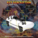 M15 4K Retro Game Stick, 64GB Built-in 20000+ Classic Games, Wireless Controller Game Console, 20+ Simulators Support, HD TV Video Gaming Player