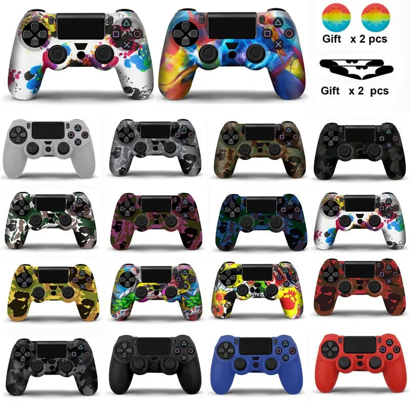 Custodia PS4 in Silicone con Grip e Accessori
