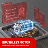 ONEVAN Soffiatore Jet Brushless 3500W