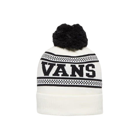 Cappello Vans Check Pom Beanie VN000HT1FS81 Bianco