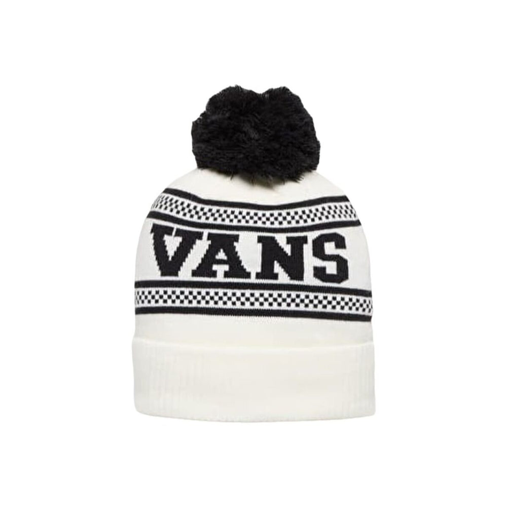 Cappello Vans Check Pom Beanie VN000HT1FS81 Bianco