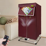 Asciugatrice Pieghevole Portatile 1500W Bordeaux