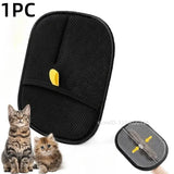 Guanto per la rimozione dei peli di animali domestici 23x16 cm, spazzola riutilizzabile per cani e gatti,