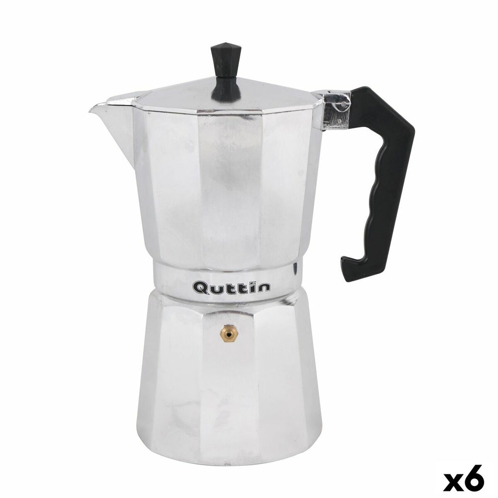 Caffettiera Italiana Quttin 9 Tazze (6 Unità)