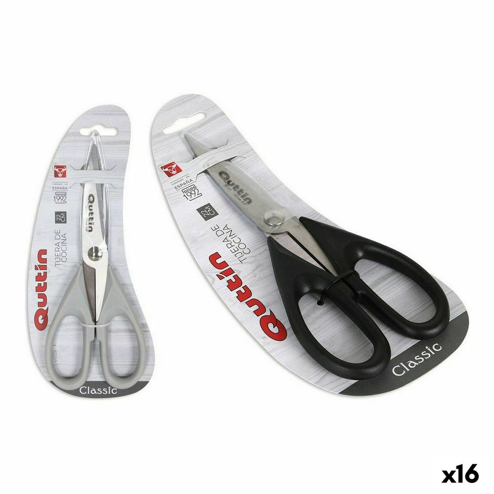 Forbici da Cucina Quttin Altea 22 cm (16 Unità)
