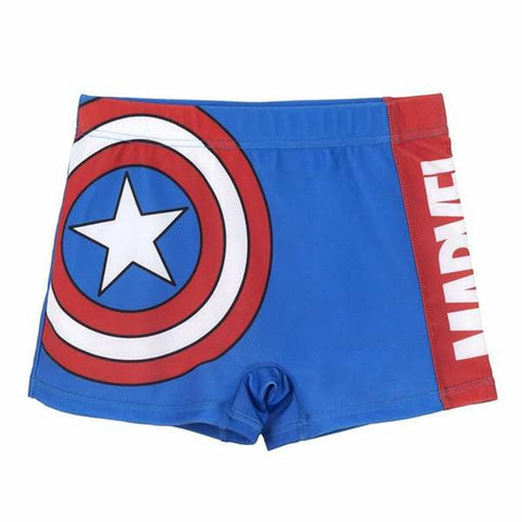 Bañador Boxer Para Niños The Avengers Azul 3 Años