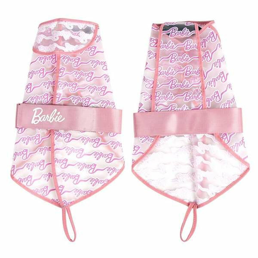 Impermeabile per Cani Barbie Rosa XS