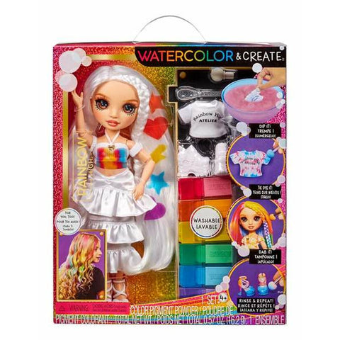 Doll MGA Rainbow High WaterColor & Create 22 cm