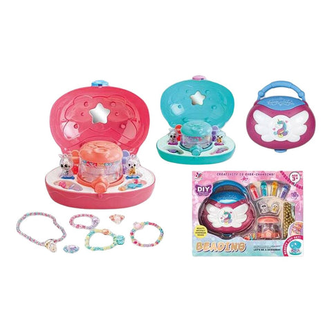 Glass beads 32 x 9 cm Bag