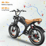 Bicicletta elettrica fuoristrada EMOKO C93 con doppio motore da 2000 W
