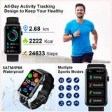 Kuizil Smartwatch 1.47" HD con Chiamate BT e Fitness Tracker
