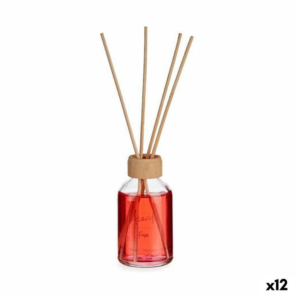 Bastoncini Profumati Acorde 50ML STRAW BERRY 50ML STRAW BERRY Fragola 50 ml (12 Unità)