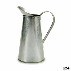 Vaso Ibergarden Argentato Zinco Modello Scaldalatte 17 x 21,5 x 11,3 cm (24 Unità)
