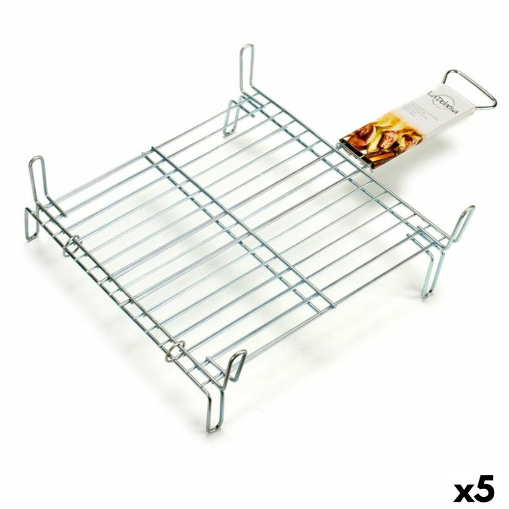 Grill La Dehesa Acciaio zincato 40 x 40 cm Doppia (5 Unità)