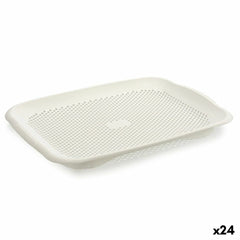 Drainer Gondol White Plastic 27 x 3 x 36,3 cm (24 Units)