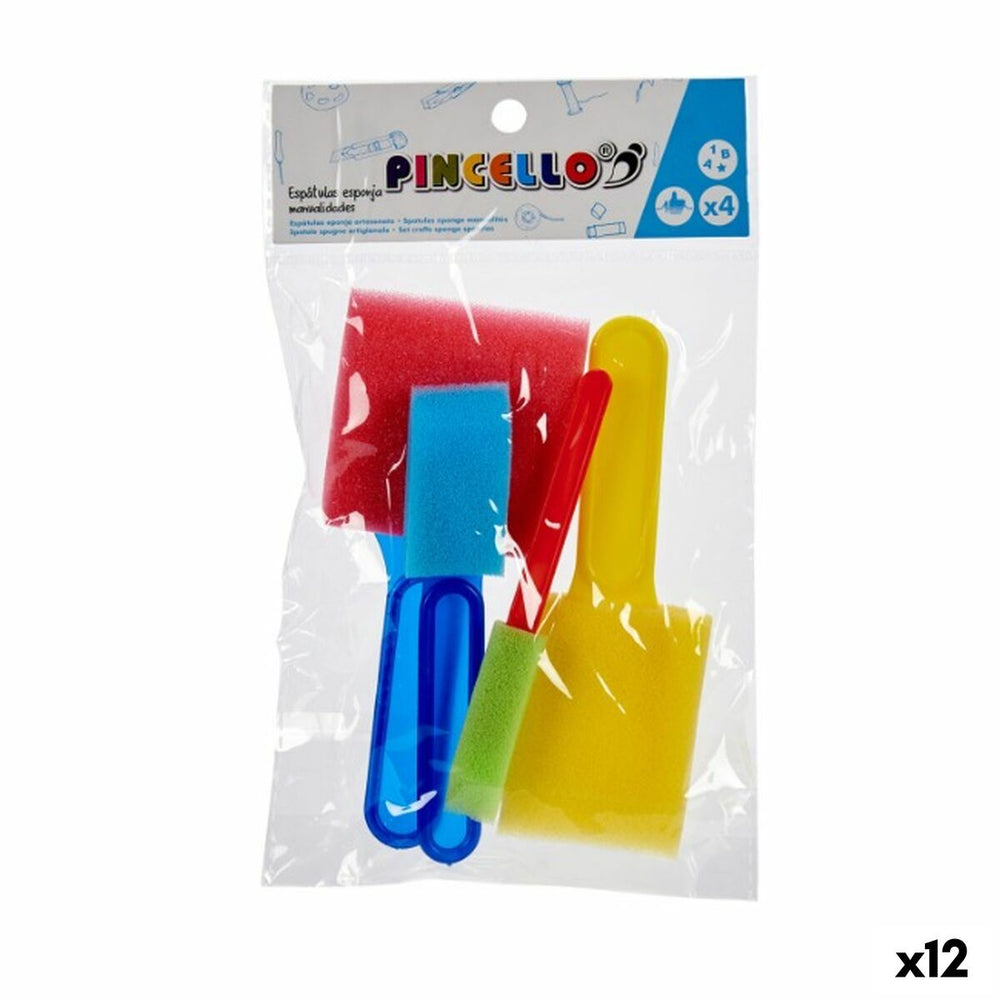 Set Attività Manuali Pincello AR1810100 Multicolore Spatola (12 Unità)
