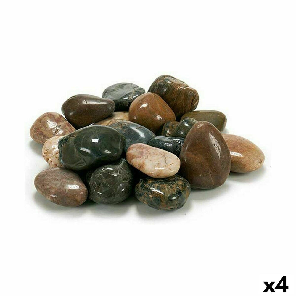 Pietre Decorative Ibergarden Marrone Grigio 3 Kg (4 Unità)