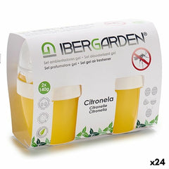 Air Freshener Set Ibergarden Citronela Gel (24 Units)
