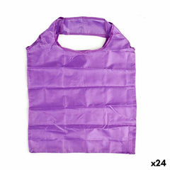 Folding Bag Kinvara 81749 81749 Blue Purple Pink Turquoise Dark pink 42 x 40 cm 7 x 12,5 x 2 cm 7,5 x 16 x 2 cm (24 Units)