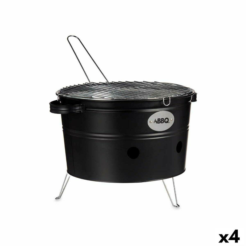 Barbecue Portatile La Dehesa Ferro Zinco 35 x 21 x 42 cm (4 Unità)