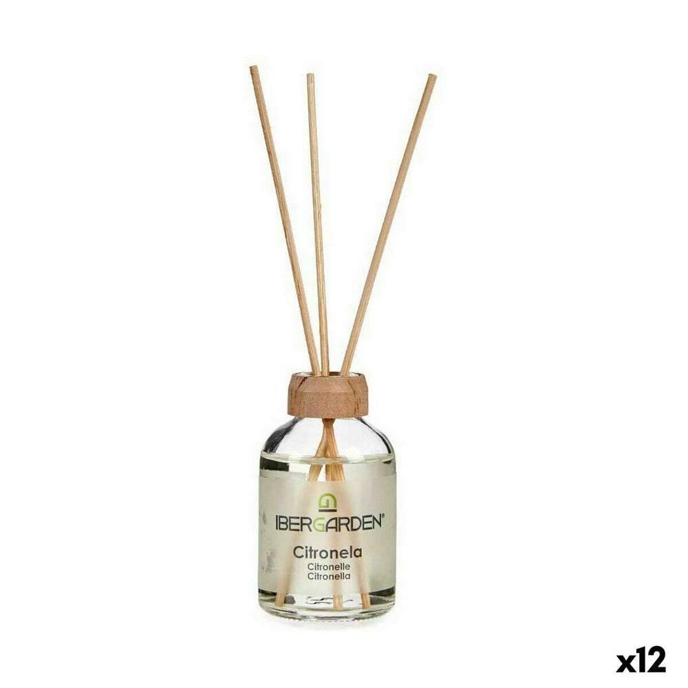 Bastoncini Profumati Ibergarden Citronella 50 ml (12 Unità)