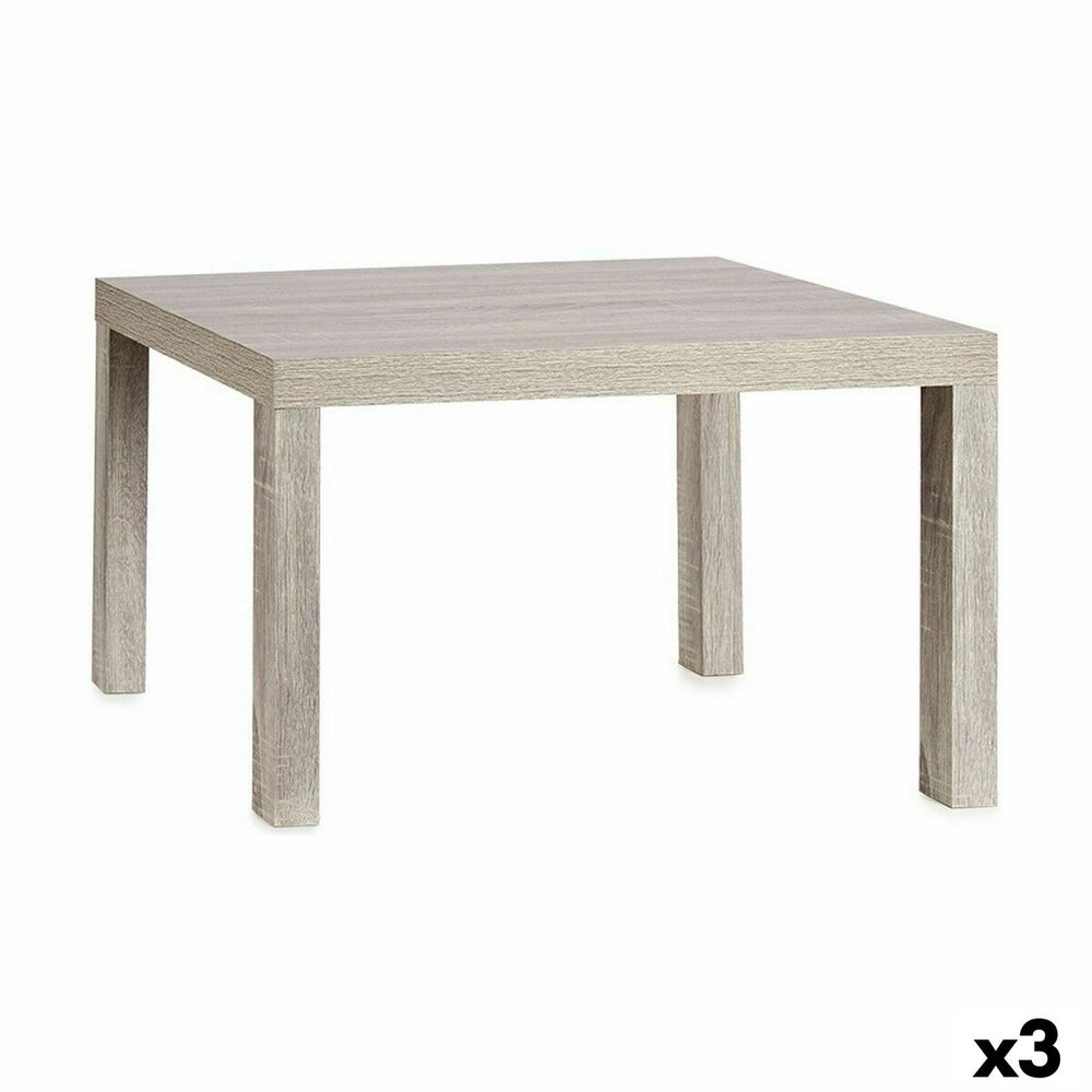 Tavolo aggiuntivo Gift Decor Grigio 50 x 45 x 79 cm (3 Unità)