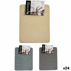 Tappetino Antiscivolo Kinvara SJ-A106 Plastica 40 x 1 x 32 cm (24 Unità)
