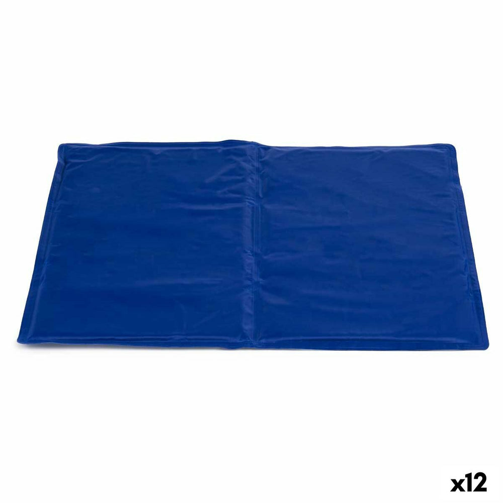 Tappeto per cani Mascow Azzurro Schiuma Gel 39,5 x 1 x 50 cm Rinfrescante (12 Unità)