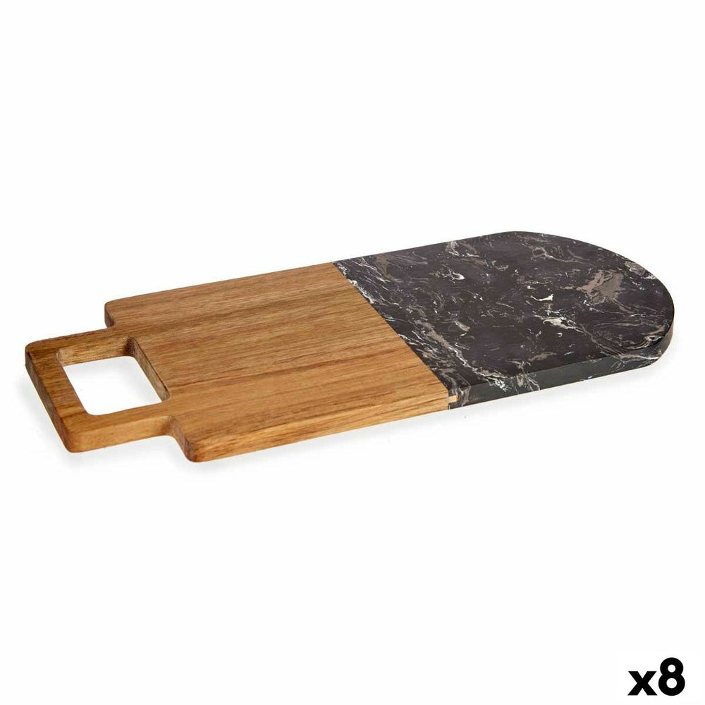 Tagliere Kinvara Nero 18 x 1,5 x 38 cm (8 Unità)