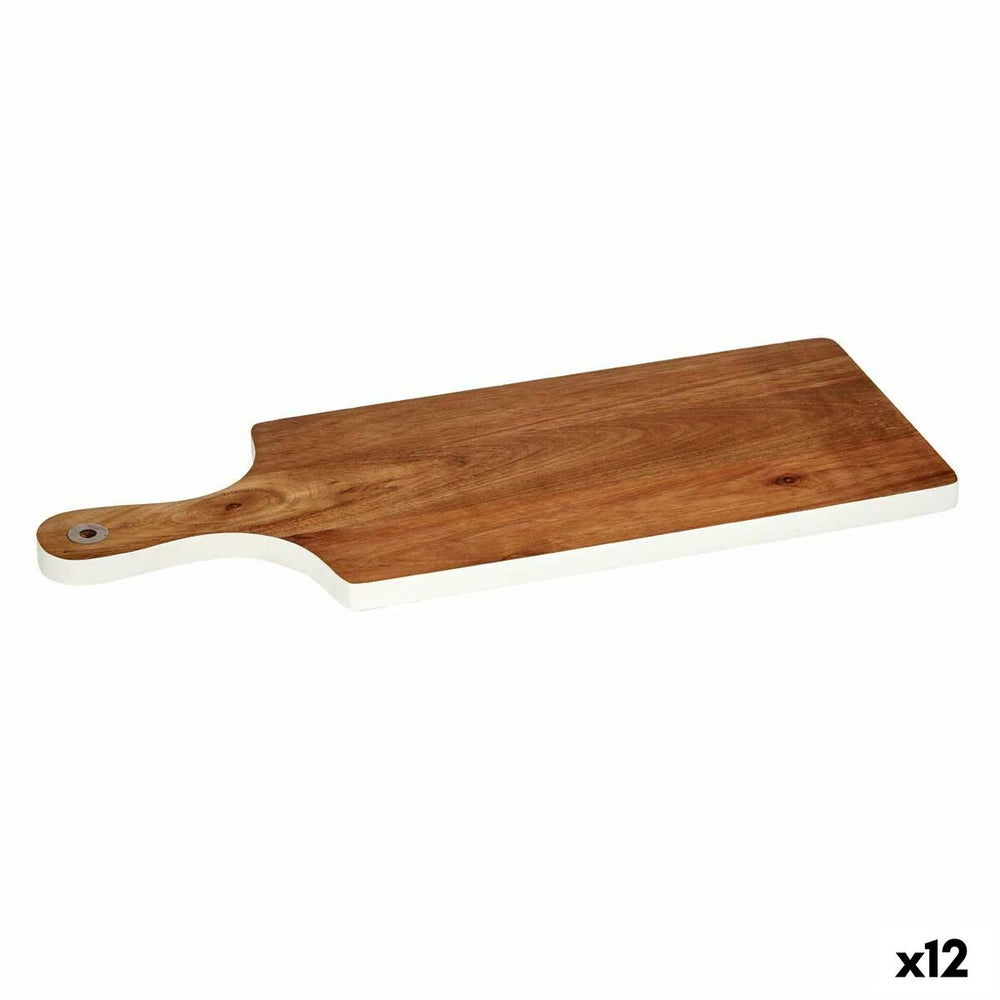 Tagliere Kinvara Bianco 17,3 x 1,5 x 44,8 cm (12 Unità)