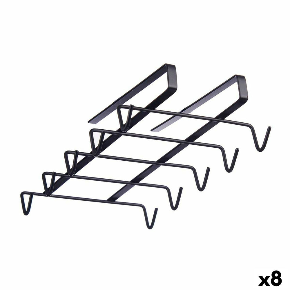 Appendino per tazze Kinvara Nero Metallo Ferro 16 x 7 x 28,5 cm 15 x 6,3 x 28,7 cm 15 x 7 x 28,7 cm 15,5 x 7 x 28,7 cm 16 x 28,5
