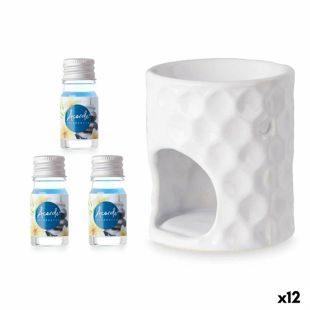 Bruciatore di essenze Acorde Spa 11 x 19,8 x 6,5 cm Olio Essenziale (12 Unità)