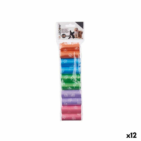 Set di Buste Mascow Verde Rosa Violetta 9 x 30 x 2,5 cm Animali Domestici (12 Unità)
