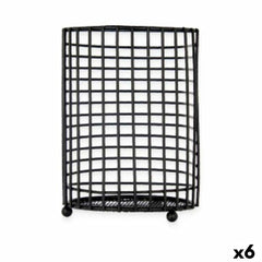 Contenitore per Utensili da Cucina Kinvara W7728-2P Metallo 11,3 x 16 x 11,3 cm (6 Unità)