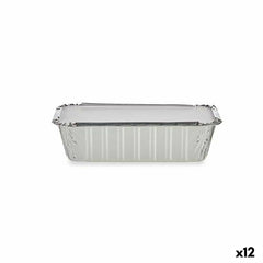 Set di vassoi per Alimenti Kinvara Monouso Con coperchio 12 Unità