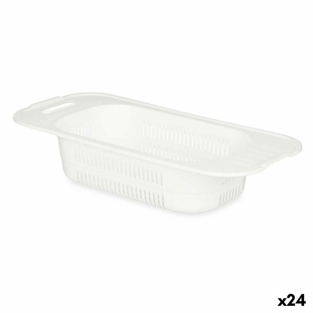 Scolapasta Kinvara Bianco Plastica 47 x 9,5 x 22 cm (24 Unità)