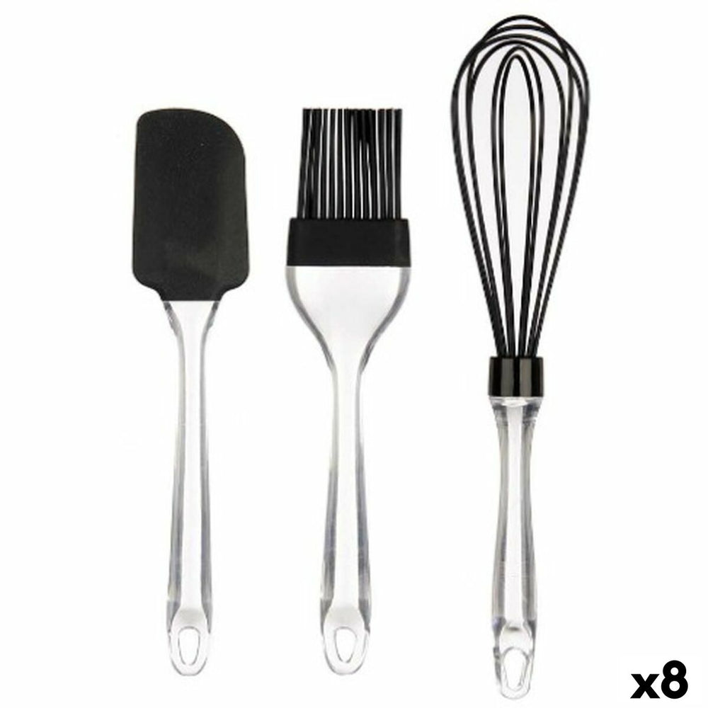 Set di Utensili da Cucina Kinvara Silicone Plastica 14,5 x 29 x 5 cm 15,5 x 34 x 6 cm Pasticceria (8 Unità)