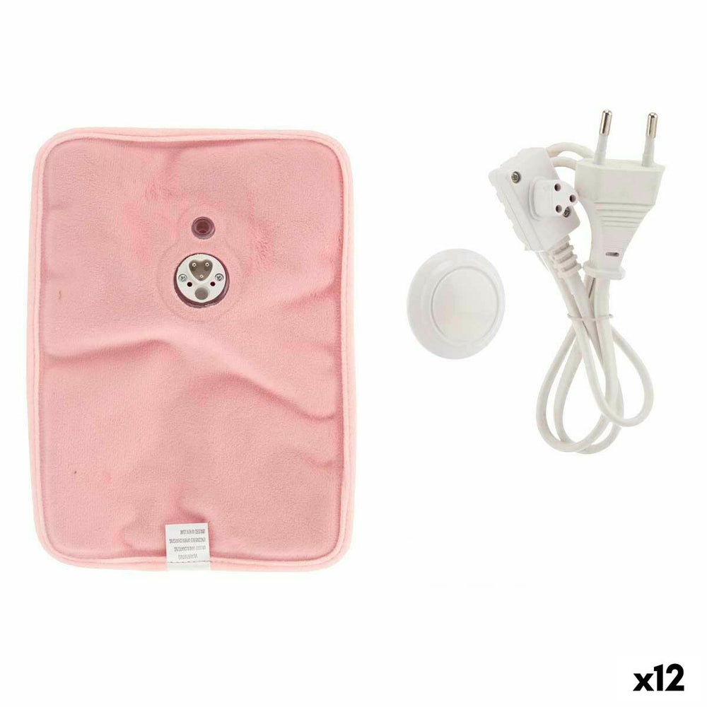 Borsa per l'Acqua Calda Elettrica Gift Decor Rosa Plastica 380 W Velluto Mani (12 Unità)