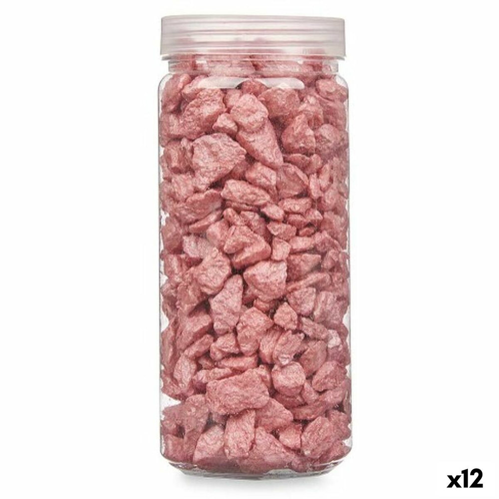 Decorative Stones Gift Decor 2344HFP-1C72 2344HFP-1C72 Red 10 - 20 mm 700 g 6,2 x 15,3 x 6,2 cm 6,5 x 15,8 x 6,5 cm (12 Units)