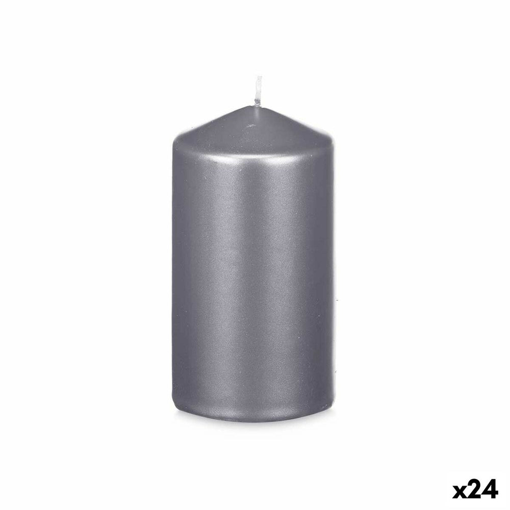 Candela Acorde 92537 Argentato 7 x 13 x 7 cm (24 Unità)