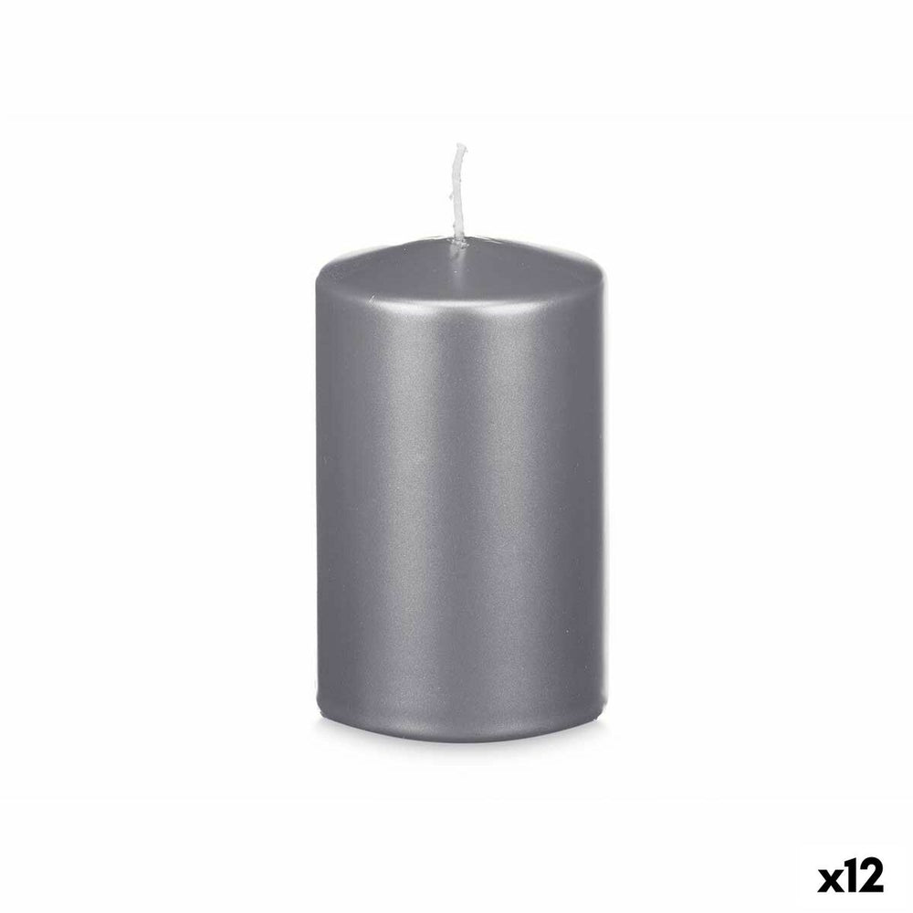 Candela Acorde 92545 Argentato 9 x 15 x 9 cm (12 Unità)