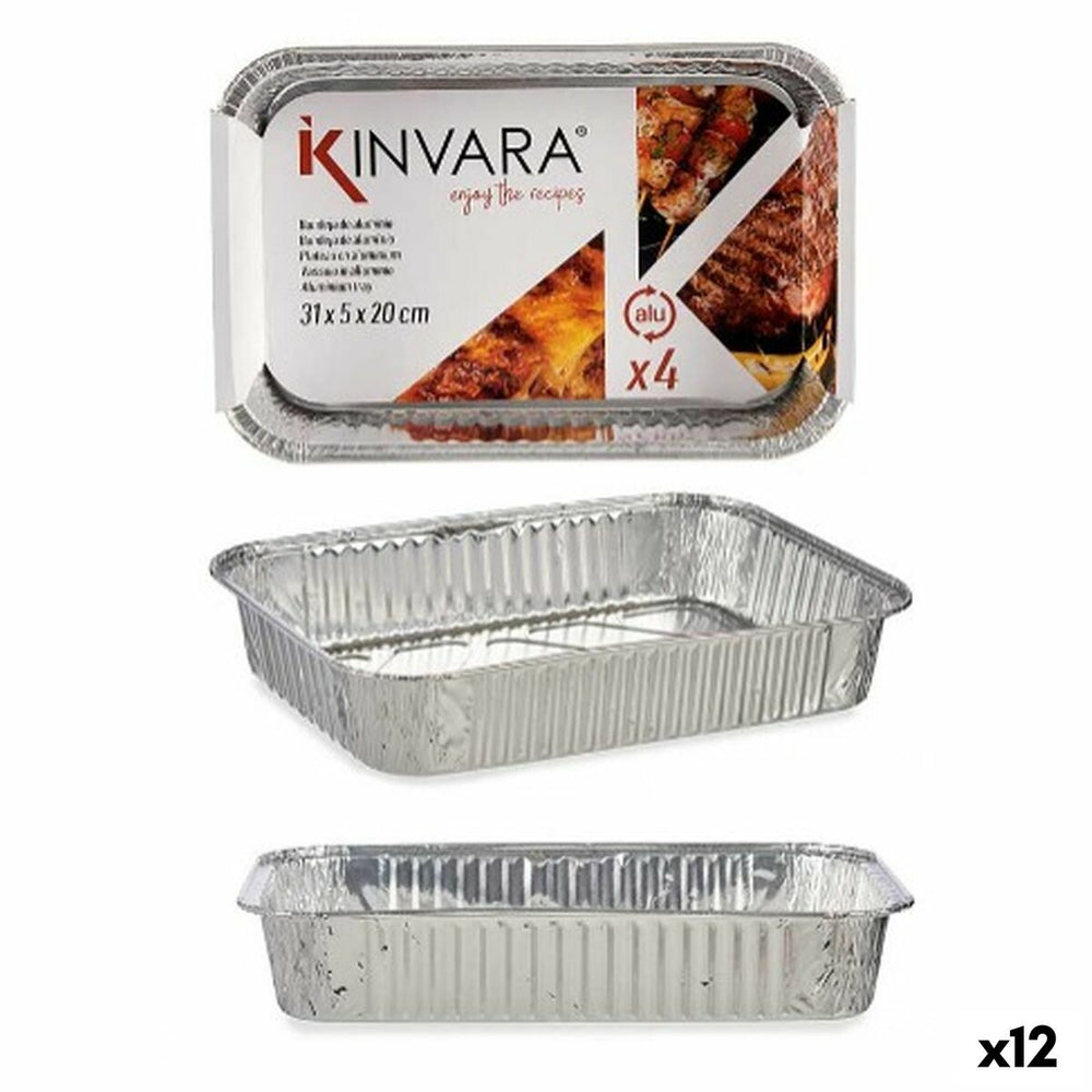 Set di Vassoi Kinvara 12 Unità 4 Pezzi
