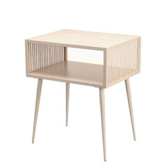 Side table Gift Decor 24303-CW Beige 46,5 x 19,2 x 36,2 cm