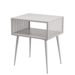 Side table Gift Decor 24303-GREY Grey 46,5 x 36,2 x 55,5 cm