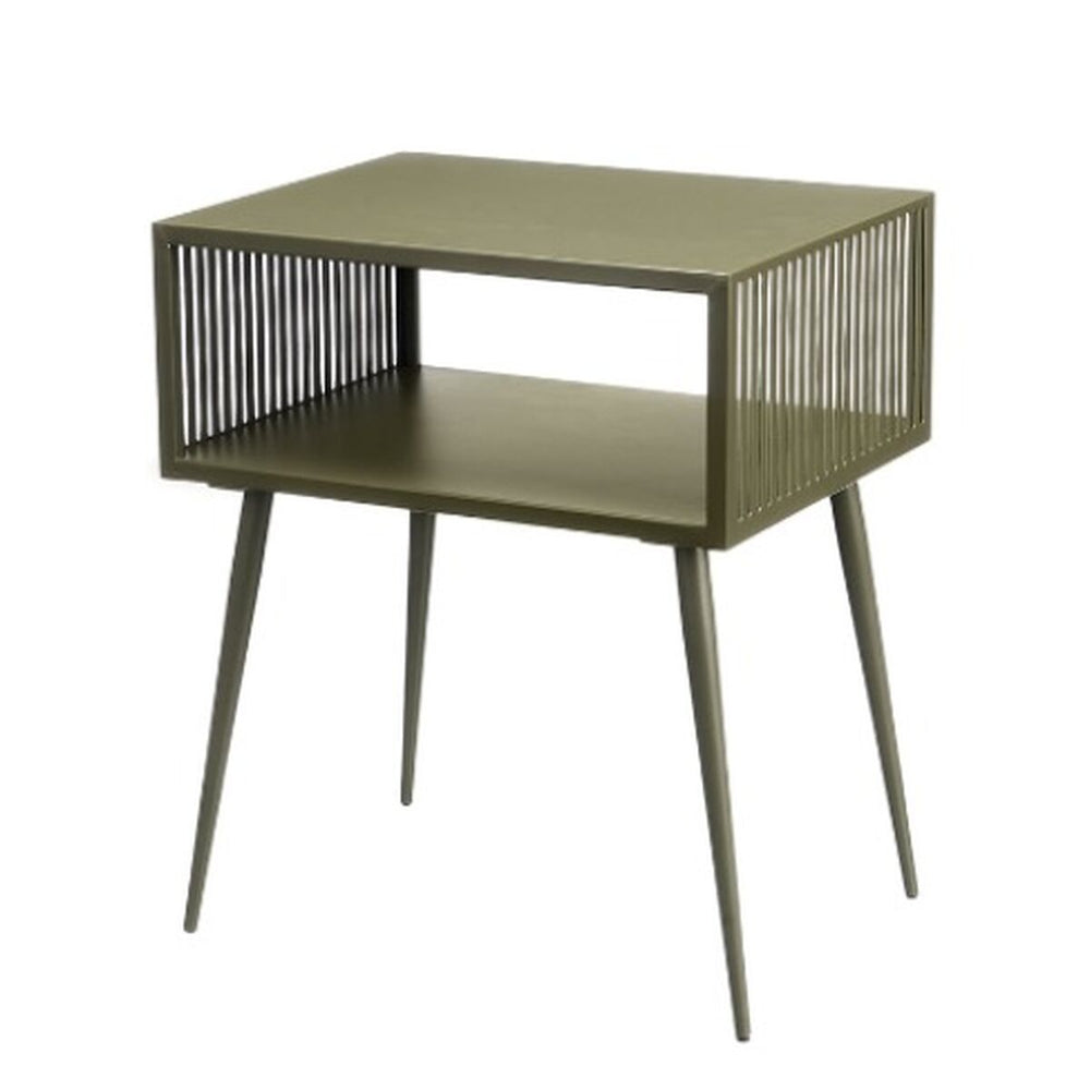 Tavolo aggiuntivo Gift Decor 12247 Verde 46,5 x 36,2 x 55,5 cm